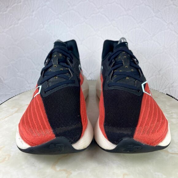 New Balance Rebel 2 Sneakers Men 9 Red Black Ghost Pepper Athletic Running Shoes - Picture 3 of 12